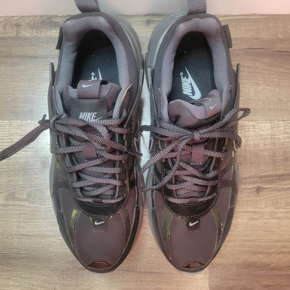 Nike Wmns V2K Run GTX Gore-Tex Black Iron Grey Women Casual Shoes Size 5 - Picture 5 of 15